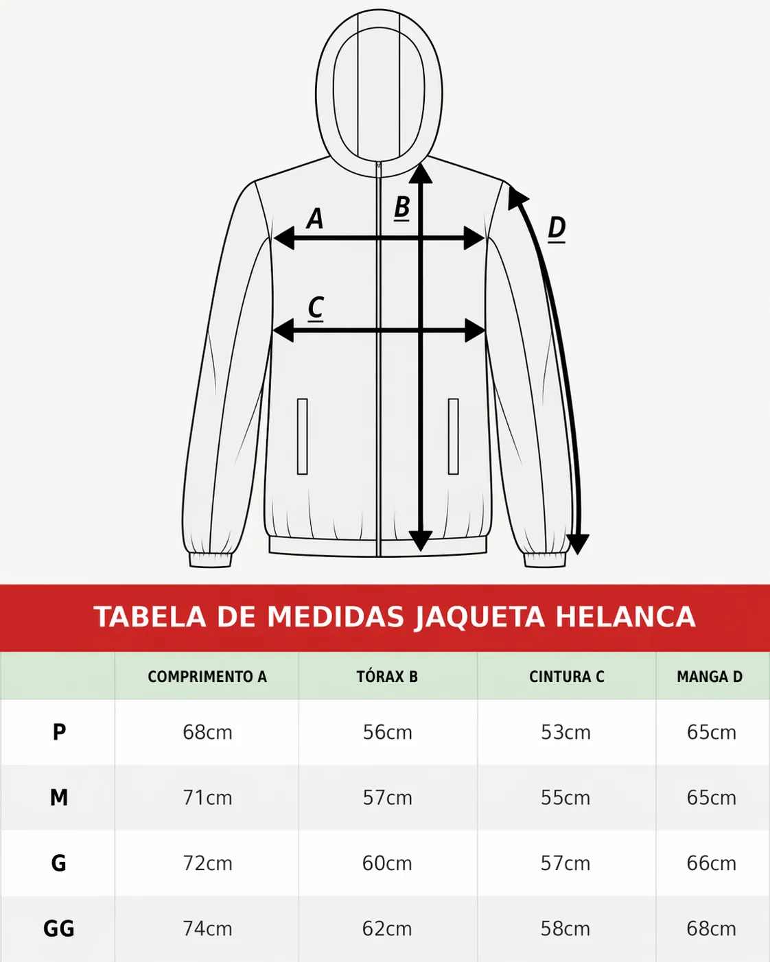 Jaqueta Helanca Urban Gangster com Capuz e Zíper
